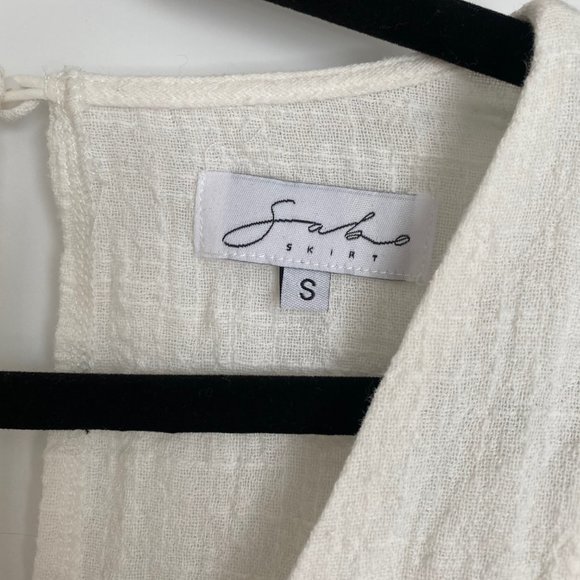 Sabo Skirt White/Cream Reese Dress - Picture 2 of 6